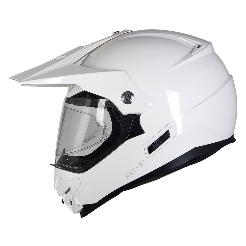 Enduro prilba Ozone MXT-01 Pinlock Ready biela