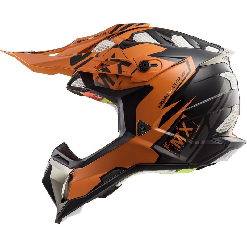 Prilba LS2 MX470 Subverter Emperor čierno-oranžová výpredaj