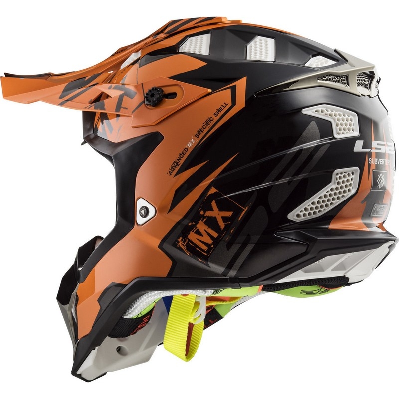 Prilba LS2 MX470 Subverter Emperor čierno-oranžová výpredaj