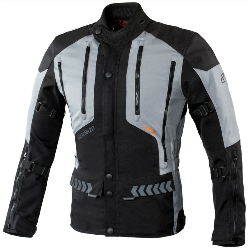 Moto bunda Ozone Tour II čierno-šedá výpredaj