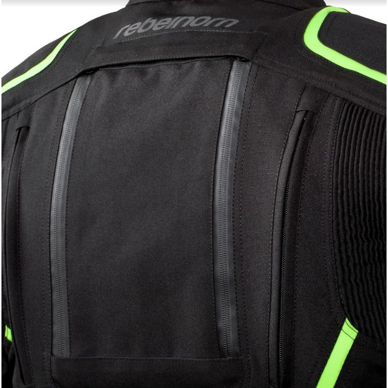 Moto bunda Rebelhorn Hiker II čierno-fluorescenčno-žltá výpredaj