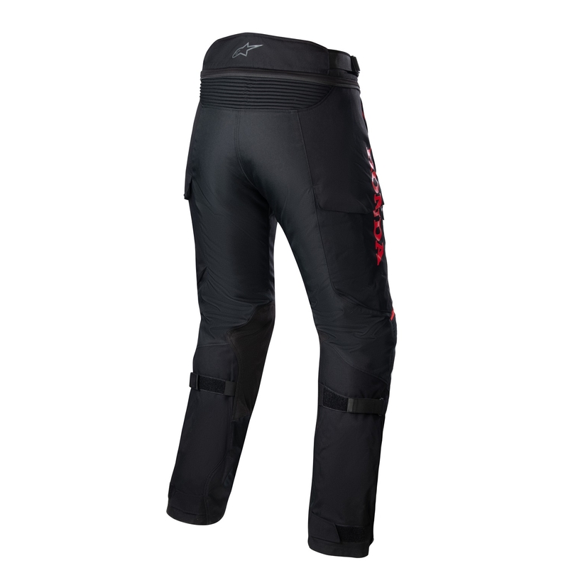 Nohavice na motorku Alpinestars Bogota PRO Drystar Honda červeno fluo-čierne