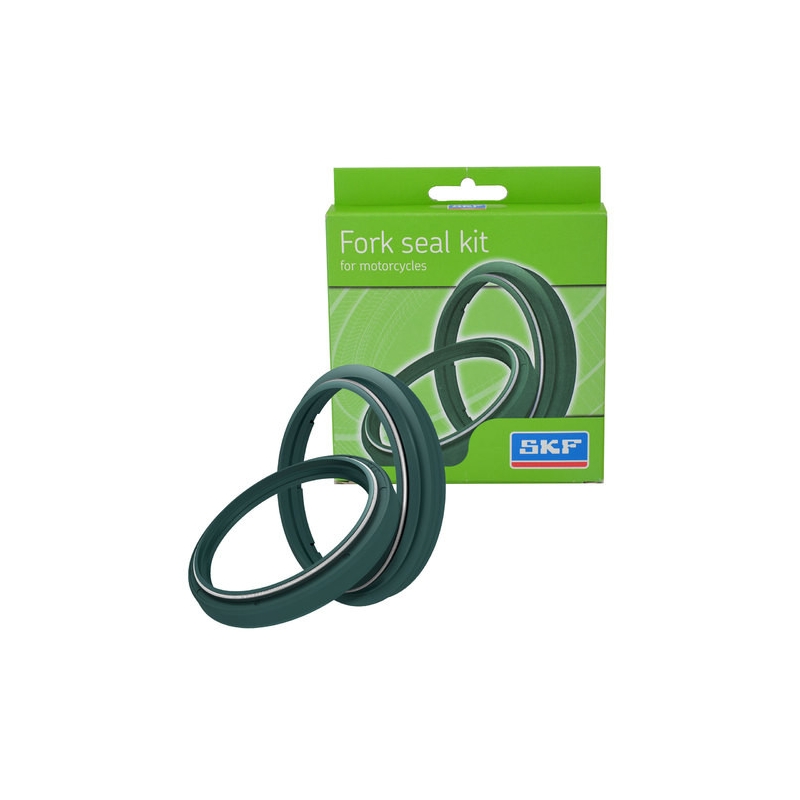 Seals Kit (oil - dust) SKF SHOWA 41x54x9 / 41x54.4x5.8 zelená