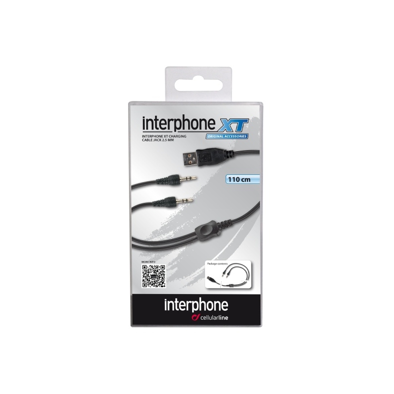 USB nabíjací kábel pre 2 jednotky Interphone serie XT a MC