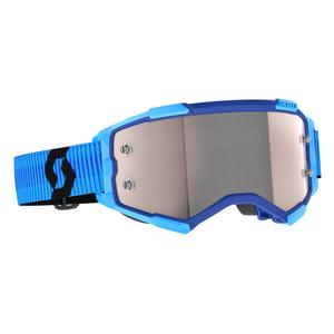 Motokrosové okuliare SCOTT Fury blue-black chrome