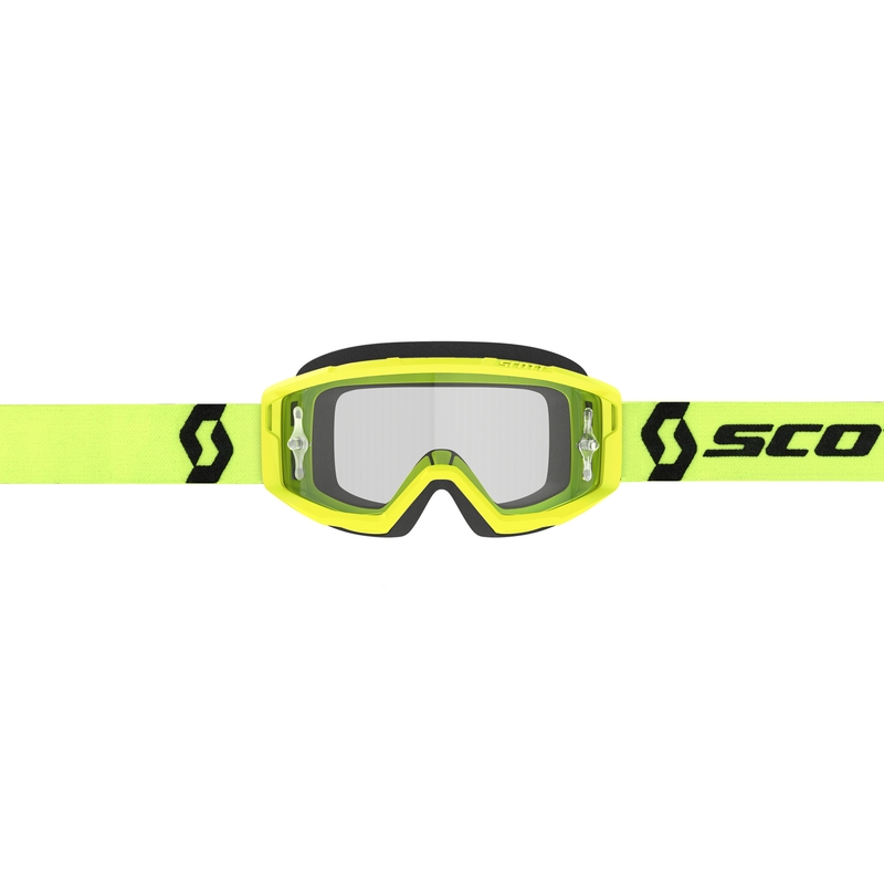 Motokrosové okuliare SCOTT PRIMAL CLEAR black-fluo yellow
