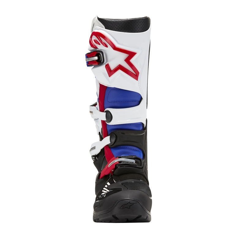 Topánky na motorku Alpinestars Tech 7 Enduro Drystar Honda čierno-modro-bielo-červené