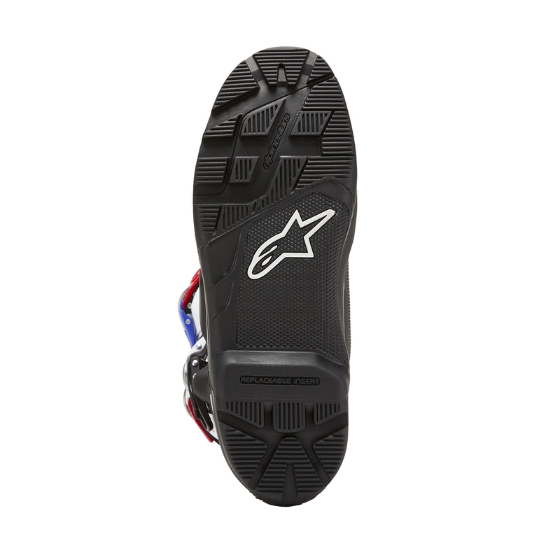 Topánky na motorku Alpinestars Tech 7 Enduro Drystar Honda čierno-modro-bielo-červené