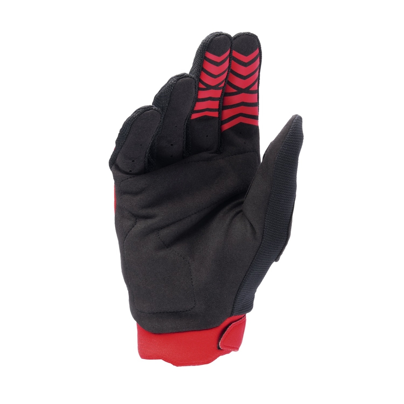 Motokrosové rukavice Alpinestars Full Bore Honda kolekcia červeno-čiernej