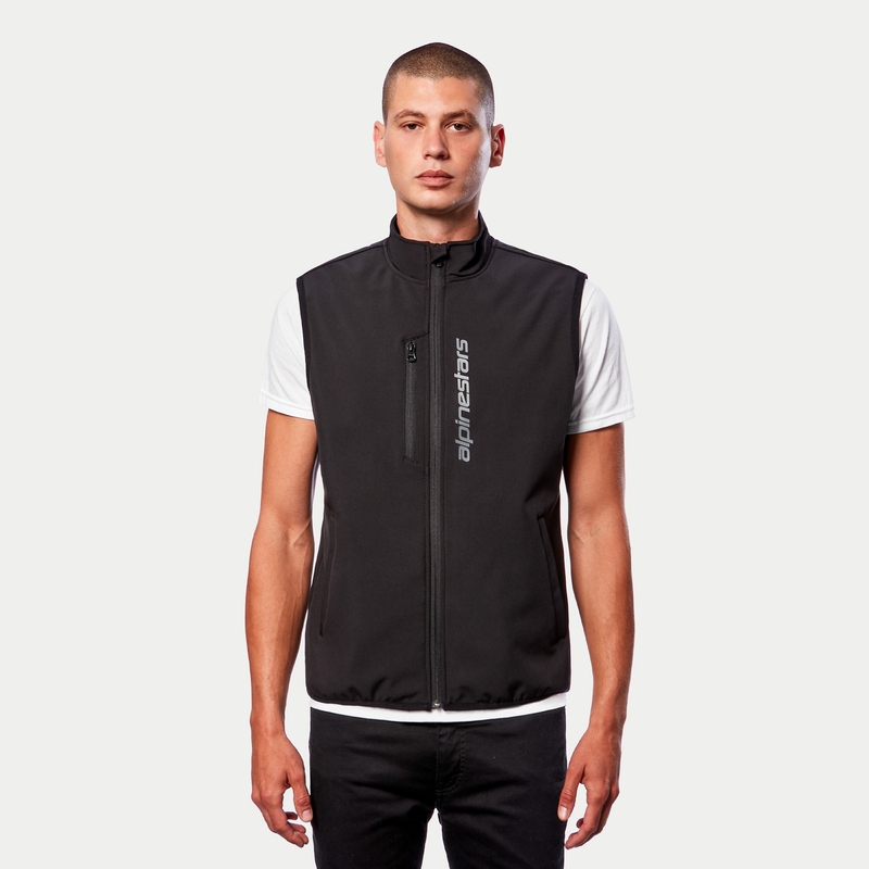 Softshellová vesta Alpinestars Primary čierna
