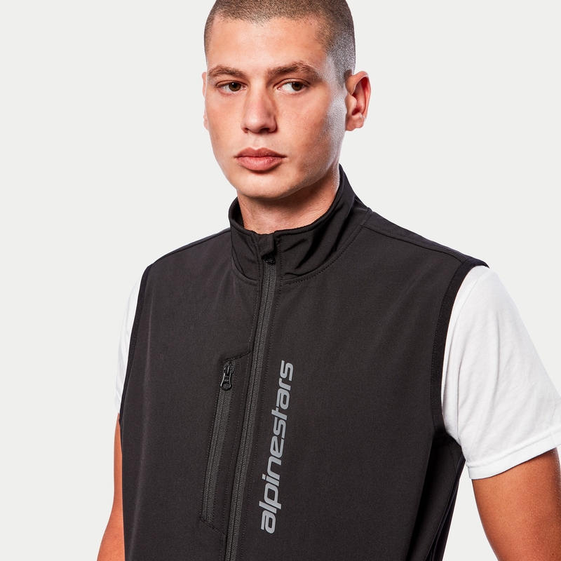 Softshellová vesta Alpinestars Primary čierna