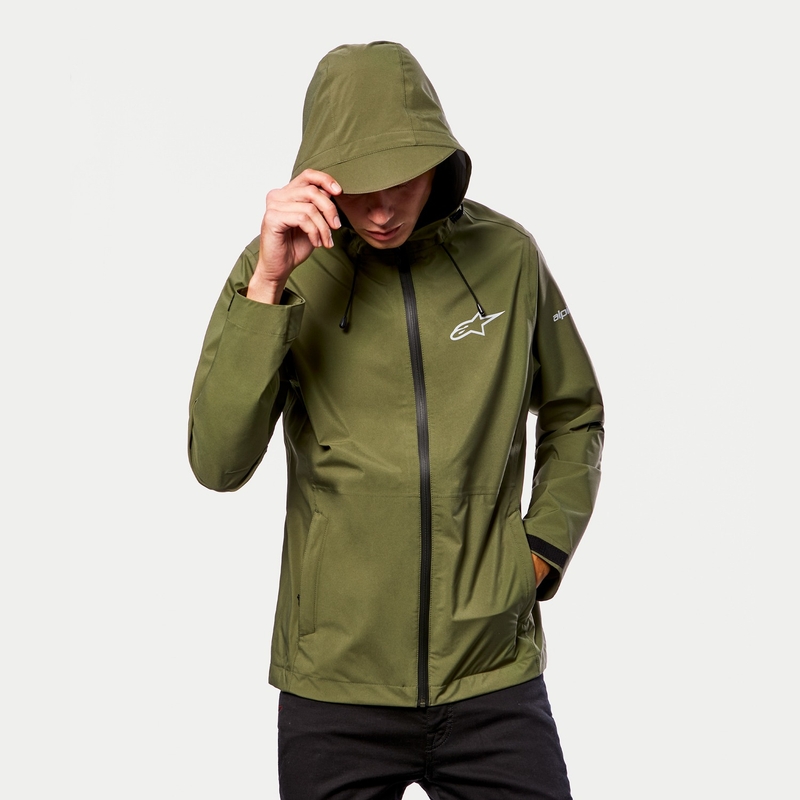 Bunda Alpinestars Omni Rain zelená