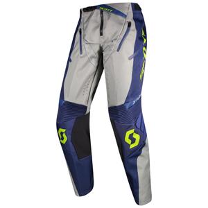 SCOTT X-PLORE motokrosové nohavice modro-šedé