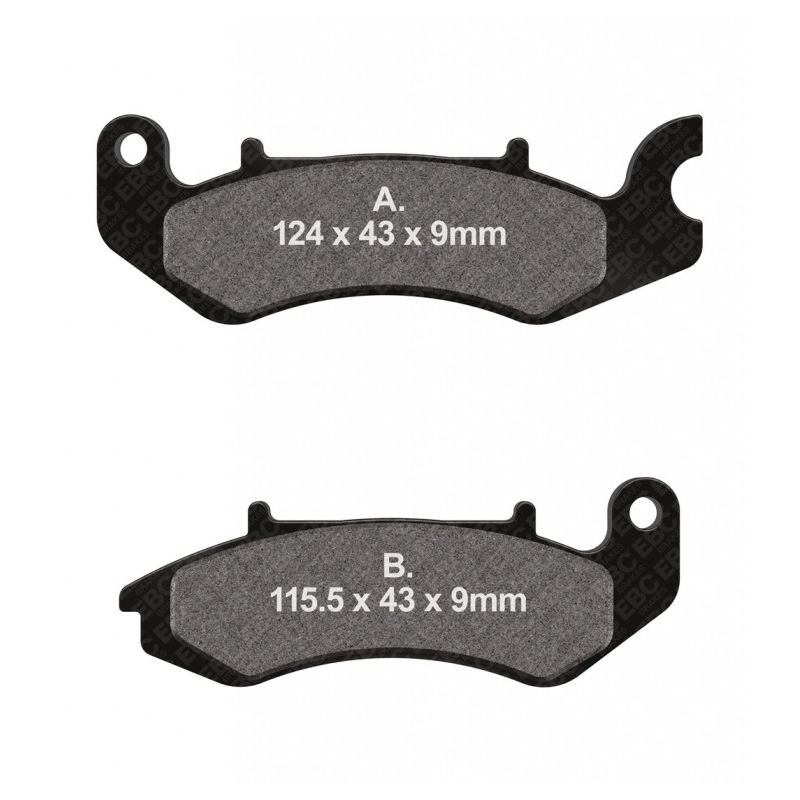Brzdové obloženie EBC výpredaj