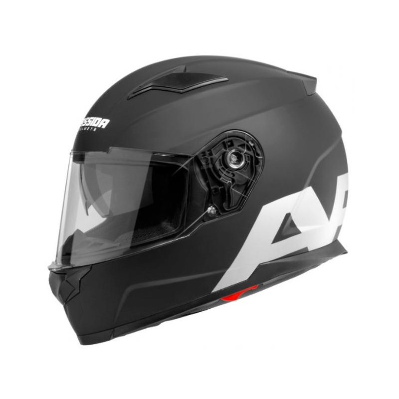 Prilba na motocykel Cassida Apex Vision čierna matná-reflexná šedá