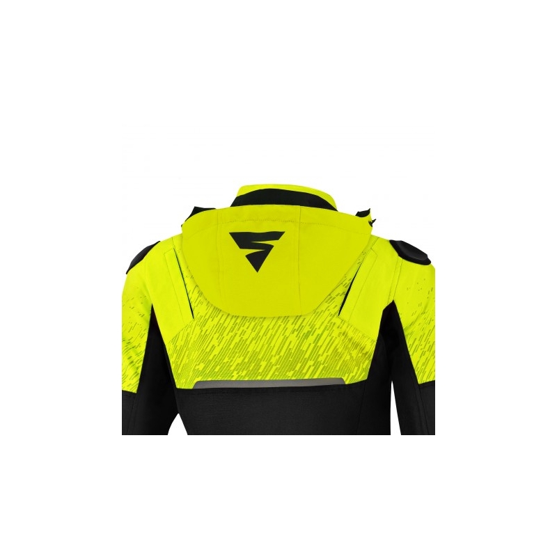 Kapucňa pre dámsku bundu Shima Drift fluo yellow