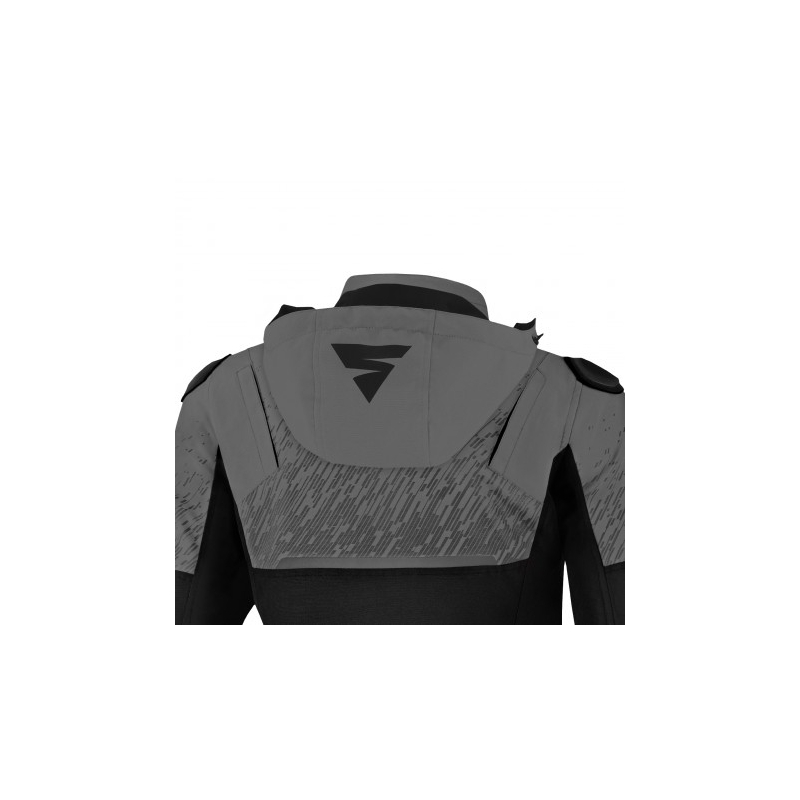 Kapucňa pre dámsku bundu Shima Drift šedá