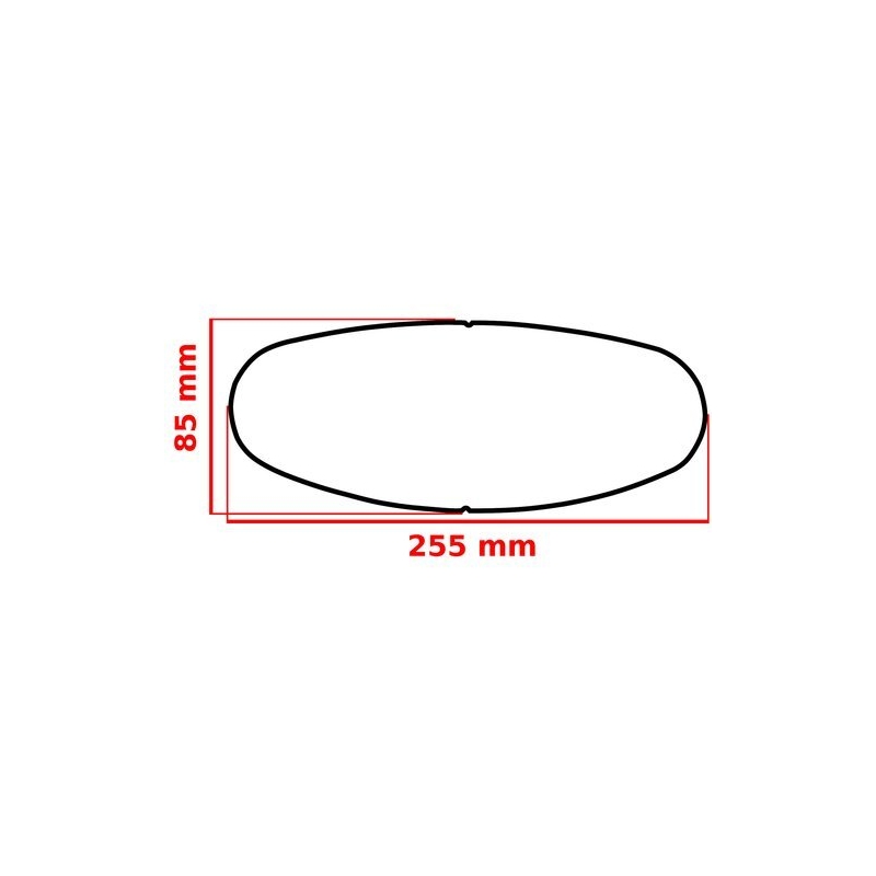 Univerzálna protihmlievacia fólia pre integrálne prilby FogCity Easy Fullface Small