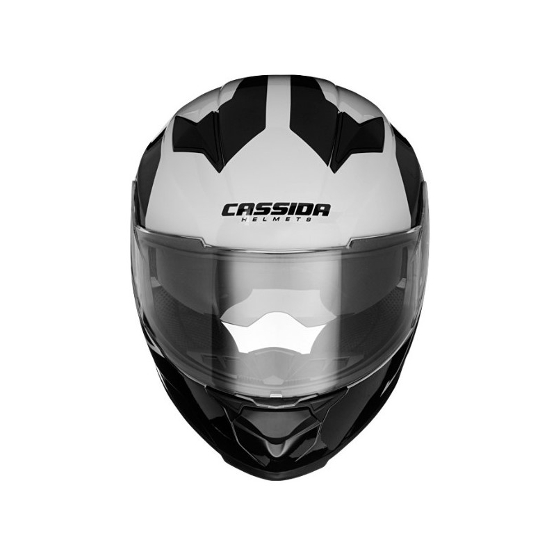 Prilba na motocykel Cassida Apex Contrast šedo-čierna výpredaj