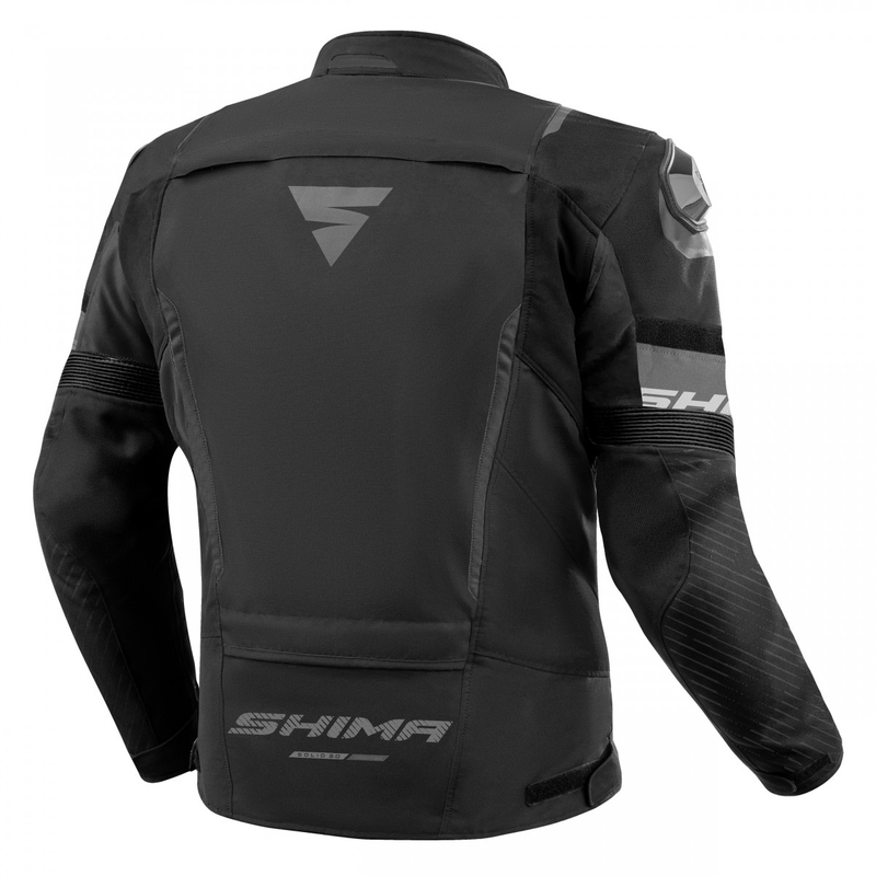 Bunda na motorku Shima Solid 2.0 čierna