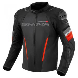 Bunda na motorku Shima Solid 2.0 čierno-červená