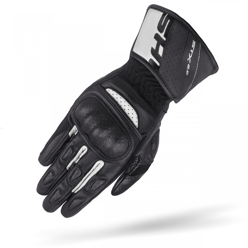 Rukavice na motorku Shima STX 2.0 čierno-biele