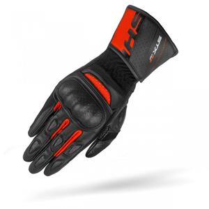 Dámske rukavice na motorku Shima STX 2.0 čierno-červené