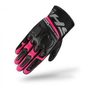 Dámske rukavice na motorku Shima Blaze 2.0 čierno-ružové