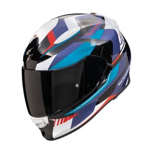 Integrálna helma na motorku Scorpion EXO-491 Abilis čierno-modro-červená