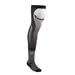 Ponožky pod ortézy Alpinestars Knee Brace čierno-biele