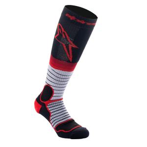Ponožky Alpinestars MX PRO 2024 čierno-červeno-sivé