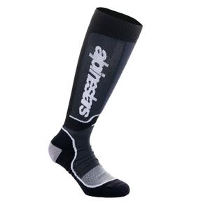 Ponožky Alpinestars MX Plus 2024 čierno-biele