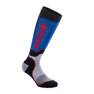 Detské ponožky Alpinestars MX Plus 2024 čierno-červeno-modro-šedé
