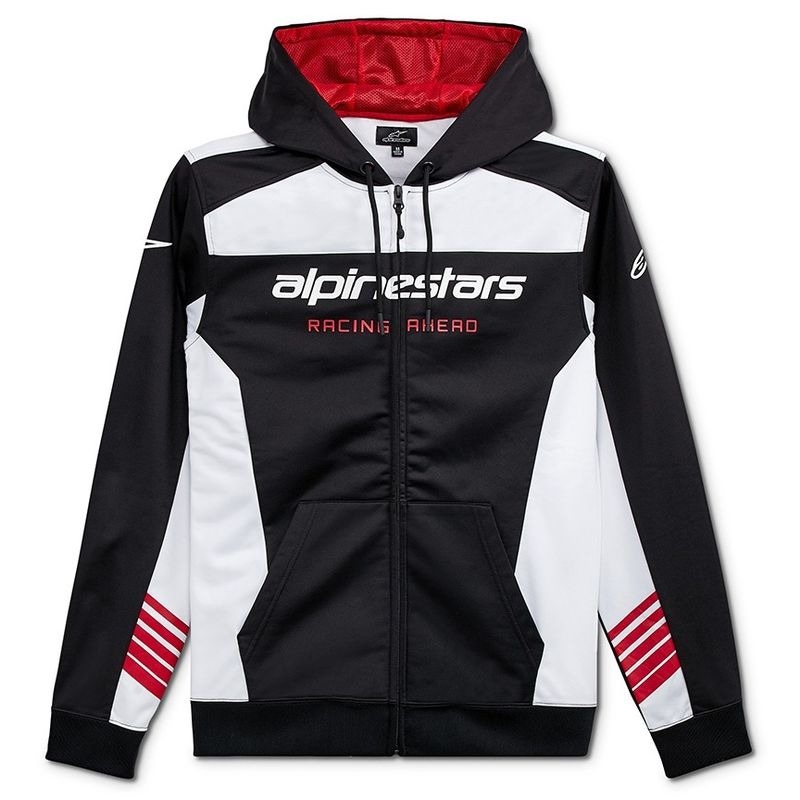 Mikina Alpinestars Sessions LXE Fleece čierno-biela
