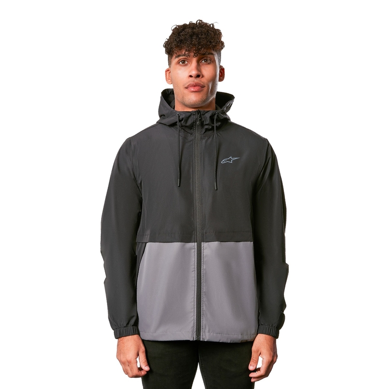 Bunda Alpinestars Avid Wind čierno-šedá