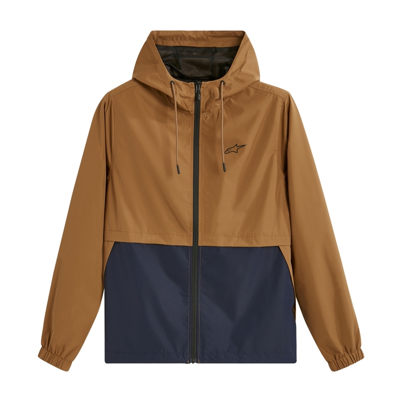 Bunda Alpinestars Avid Wind hnedo-tmavo modrá