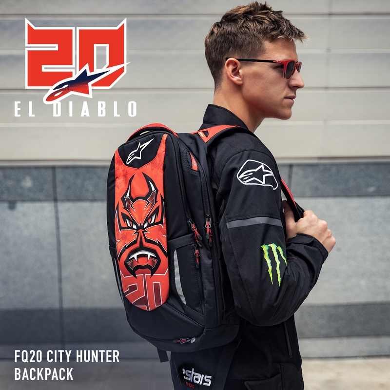 Batoh Alpinestars City Hunter FQ20 2024 čierno-červeno-biely
