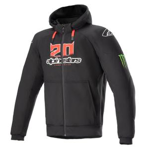 Bunda na motorku Alpinestars Chrome Ignition Monster FQ20 čierno-červeno-bielo-zelená