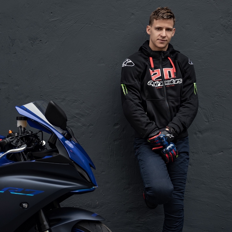 Bunda na motorku Alpinestars Chrome Ignition Monster FQ20 čierno-červeno-bielo-zelená