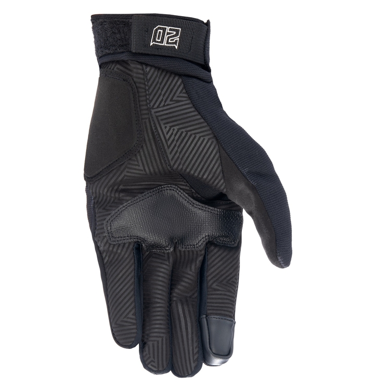 Rukavice na motorku Alpinestars Reef Monster FQ20 čierno-červeno-modro-bielo-zelené
