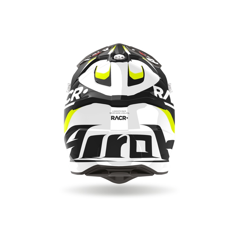 Motokrosová prilba Airoh Strycker Racr 2024 lesklá výpredaj