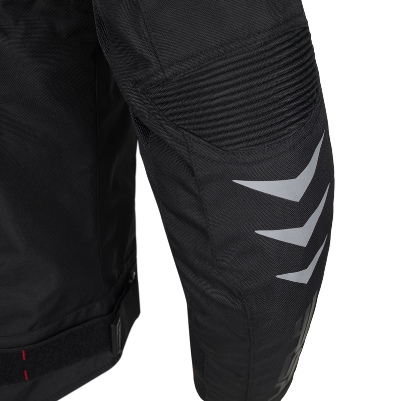 Bunda na motorku RSA Runway čierno-fluo žltá