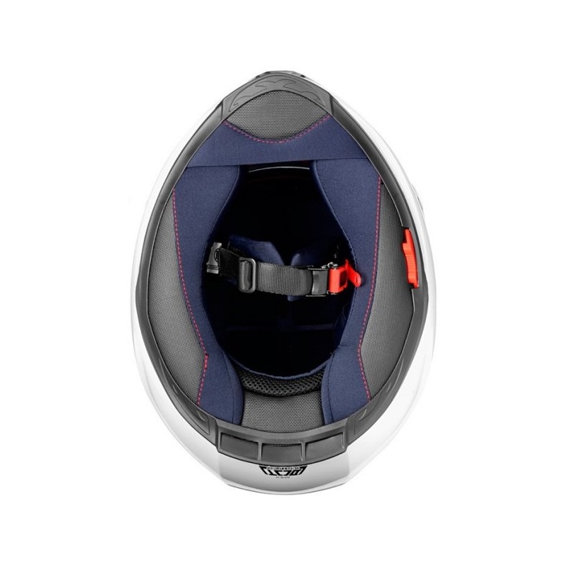 Prilba na motocykel Cassida Apex Fusion čierno-fluorescenčno červená výpredaj