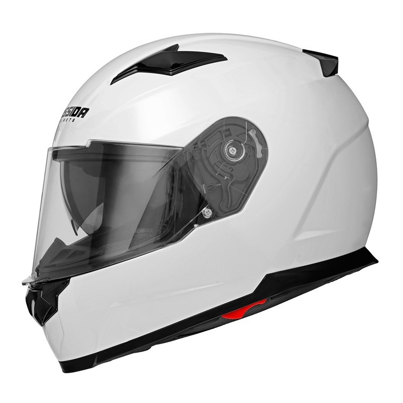 Prilba na motocykel Cassida Apex biela výpredaj