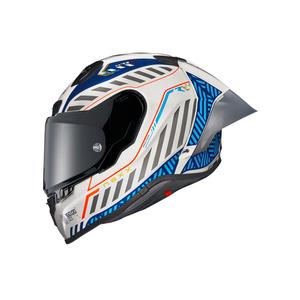 Integrálna helma na motorku Nexx NEXX X.R3R Out Brake bielo-modrá