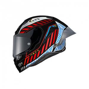 Integrálna helma na motorku Nexx NEXX X.R3R Out Brake čierno-biela