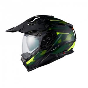 Enduro helma na motorku Nexx X.WED3 Trailmania fluo zelená