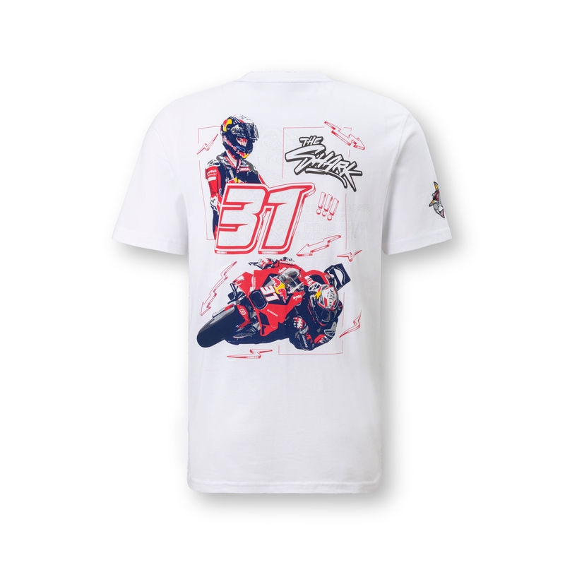 Tričko Red Bull Gas P. Acosta biele