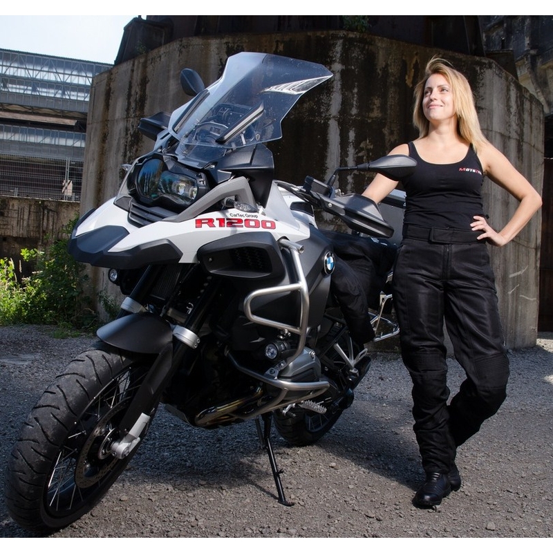 Dámske nohavice na motorku Revit Airwave 2 čierne predĺženej výpredaj