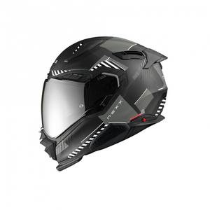 Integrálna helma na motorku Nexx X.WST3 Fluence čierno-strieborná